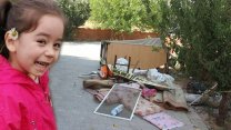 Babasının terastan attığı çekyatın çarptığı 4 yaşındaki Rana öldü