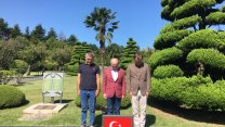 Büyükçekmece Belediye Başkanı Akgün Güney Kore’deki Türk Şehitliğini ziyaret etti