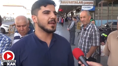 Ailesi AKP için seçim çalışması yapan genç oy vereceği partiyi sokak röportajında açıkladı, muhabir şaşırdı