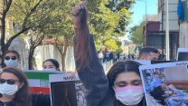İran Başkonsolosluğu'nda Amini protestosu: "Biz İran'da her gün ölüyoruz"
