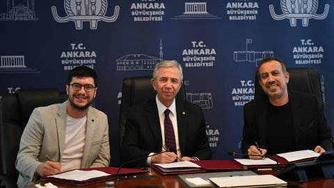 Ankara Büyükşehir'den Haluk Levent'in başkanı olduğu AHBAP ile işbirliği