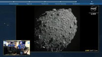 NASA'nın uzay aracı asteroit ile çarpıştı