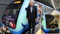 Erdoğan, İBB logosu kapatılan metro aracının önünde fotoğraf çekilmişti; Murat Ongun: Logo kapatmakla İBB yok olmaz