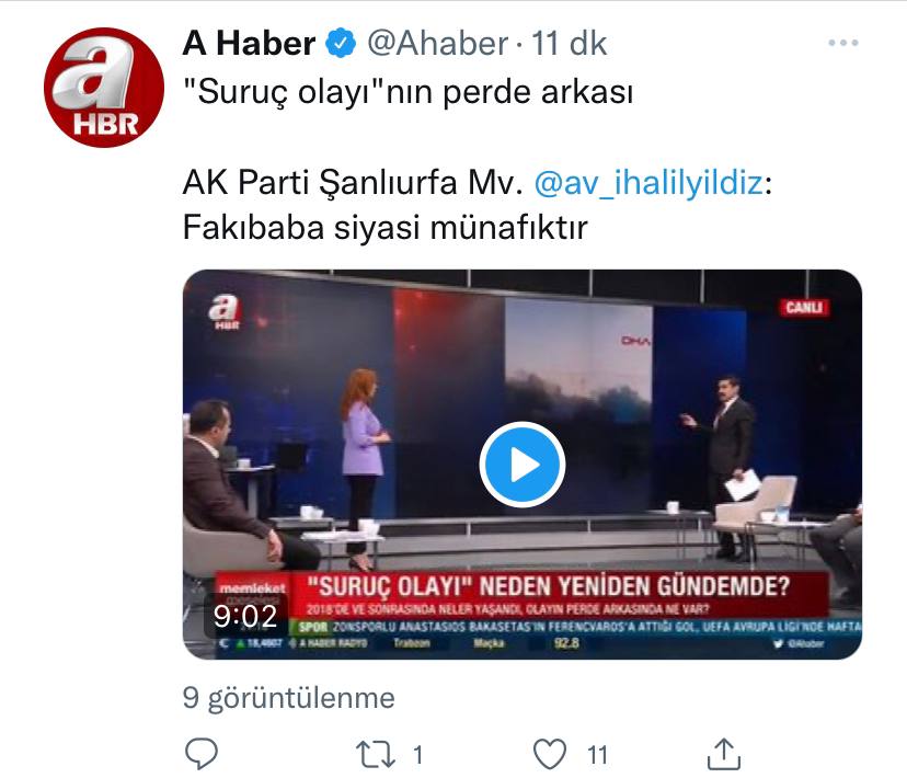A Haber önce paylaştı sonra sildi: Canlı yayında eski AKP'li isme 'münafık' dediler - Resim : 1